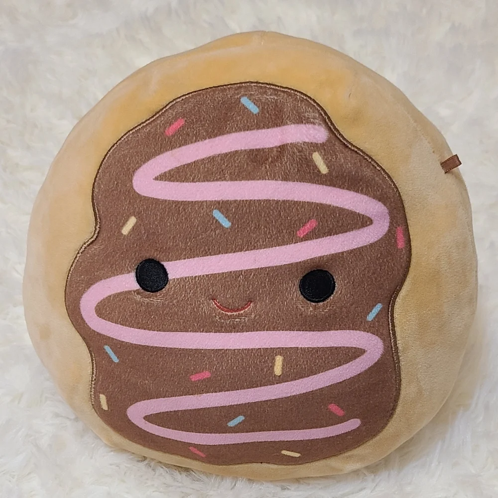 Gasten Strawberry Crepe & Deja Donut 8" Squishmallows Plush Bundle Lot Of 2 - Picture 7 of 11